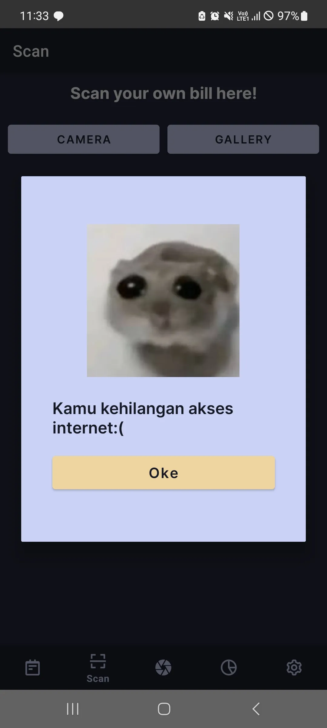 Internet Lost Midst App